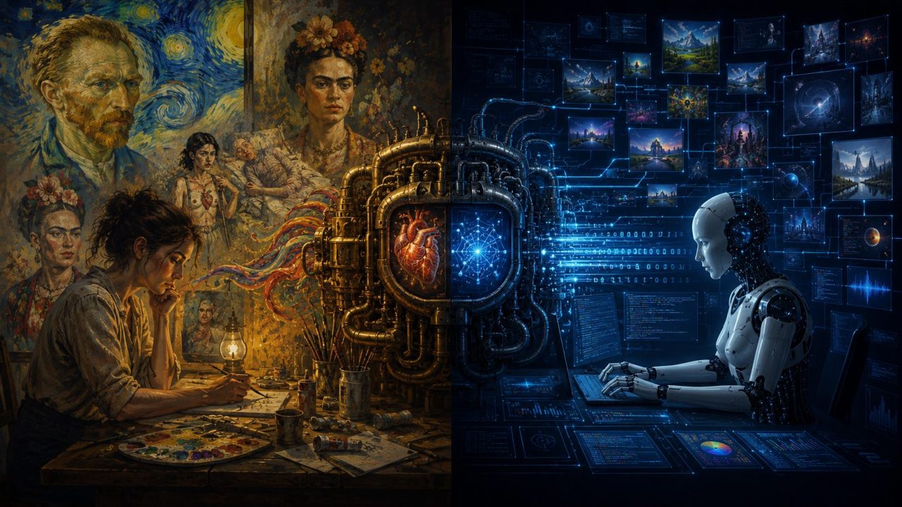 The Difference Between Human Creativity and Generative AI Creativity ...